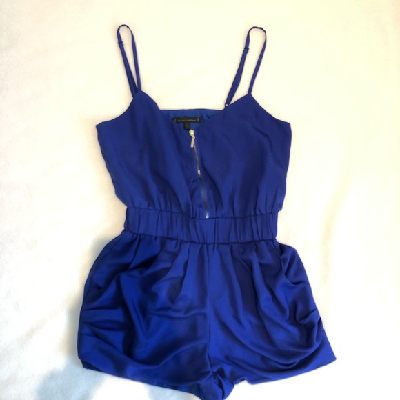 Royal Blue Lucca Couture Romper by Urban Outfitter - Picture 3 of 16